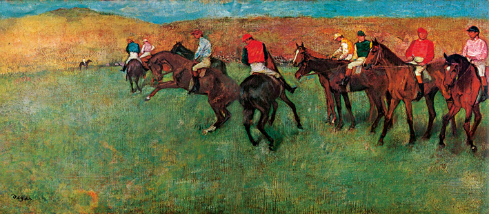  埃德加·德加 Edgar Degas—— 骑马者 (10)